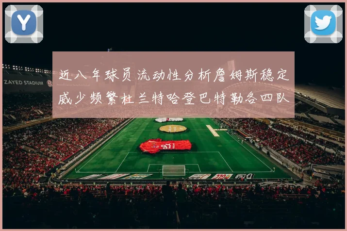 近八年球员流动性分析詹姆斯稳定威少频繁杜兰特哈登巴特勒各四队